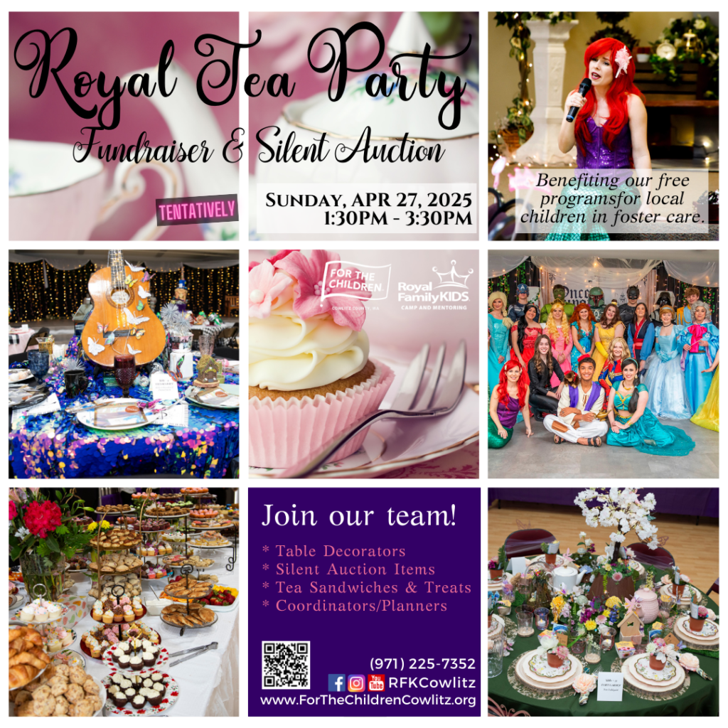 Royal Tea – Volunteers